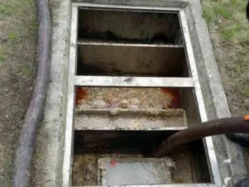 盐池隔油池清理