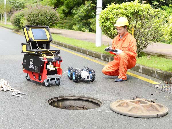 盐池管道机器人检测