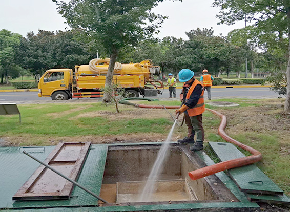 盐池化油池清理